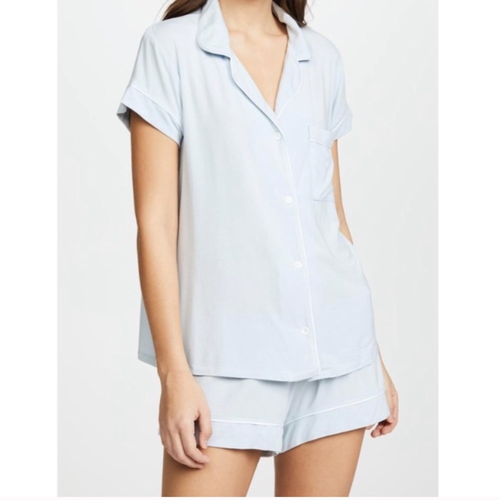 Eberjey Gisele Short & top Pajama Set Light Blue M